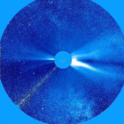 Solar Wind And Milky Way