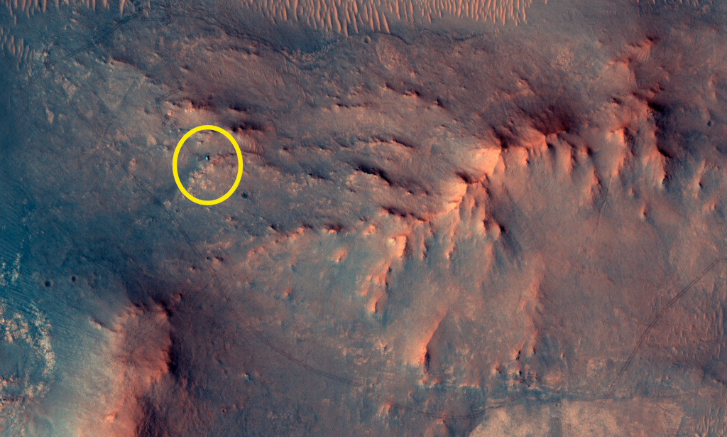 Mars Marathon by Perseverance