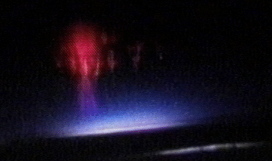 Red Sprite Lightning