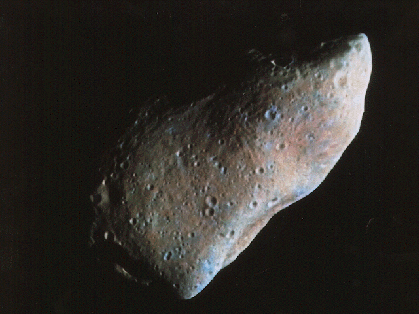 Asteroid Gaspra's Best Face