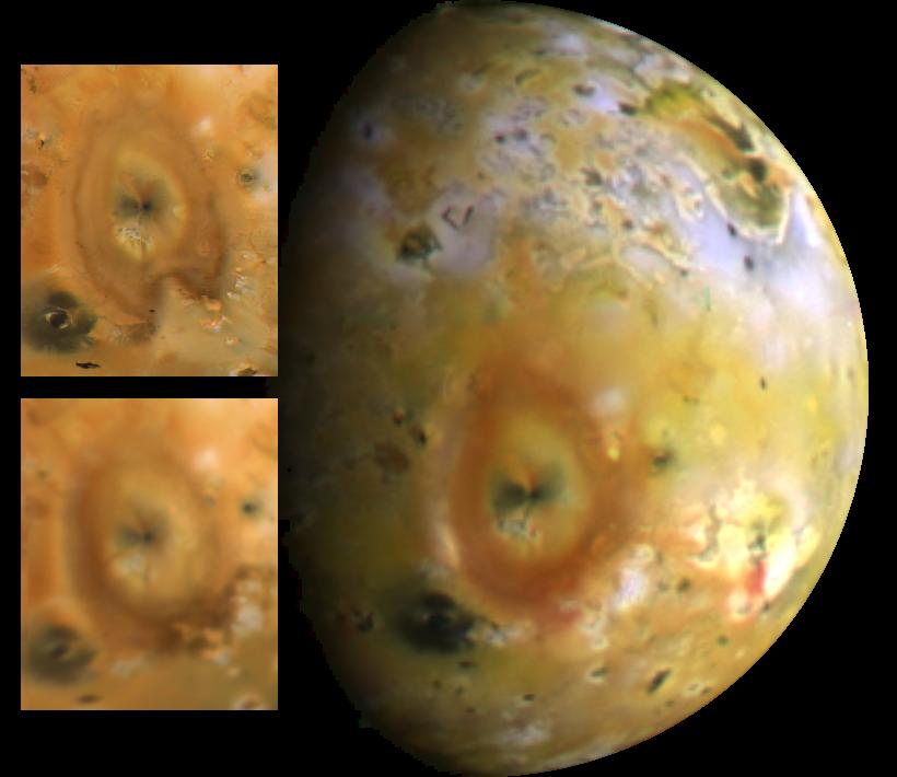 Io's Giant Volcano Pele