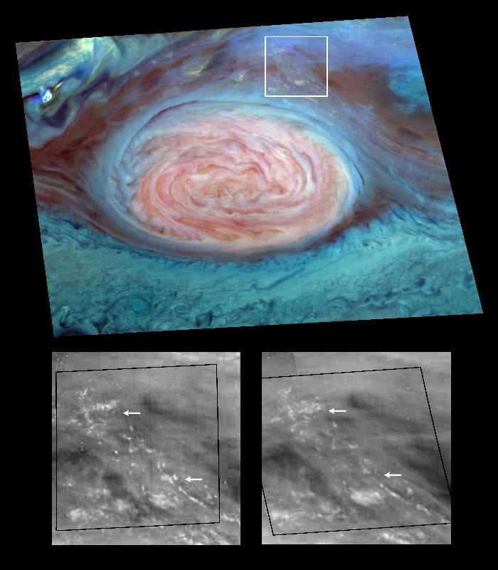 Storm Clouds Over Jupiter