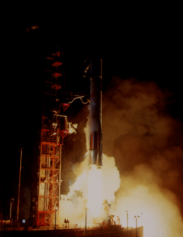 Surveyor Night Launch