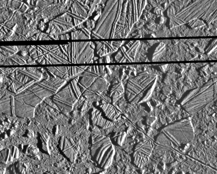 Europa's Ice Rafts