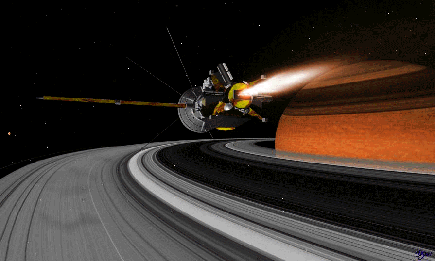 Cassini To Saturn