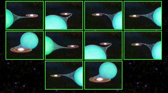 Black Hole Signature From Advective Disks