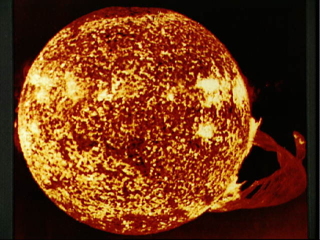The Sun Erupts