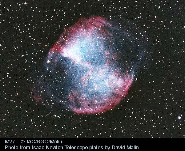 M27: The Dumbbell Nebula