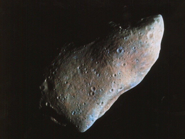 Asteroid Gaspra's Best Face
