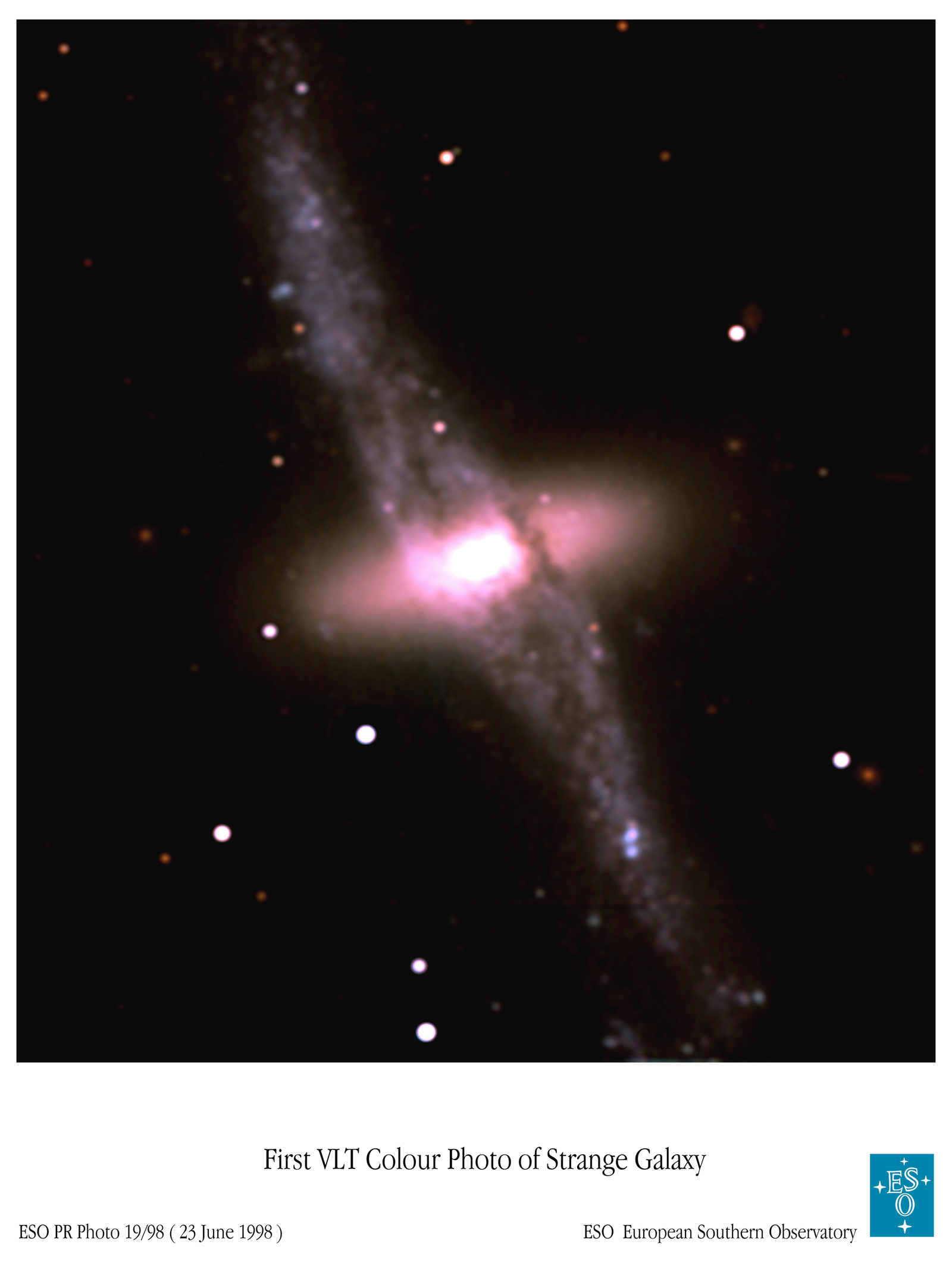 NGC 4650A: Strange Galaxy and Dark Matter