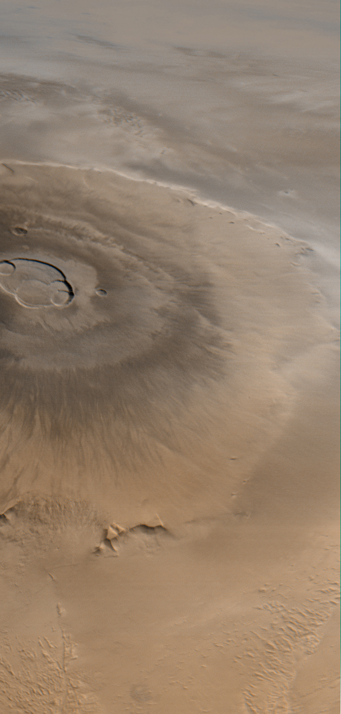 Olympus Mons from Orbit