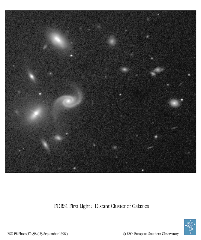 A Peculiar Cluster of Galaxies