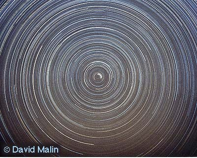 Star Trails in Northern Skies