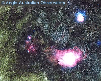 The Sky Towards Sagittarius