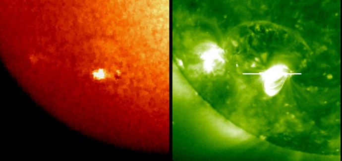 Solar Shock Wave
