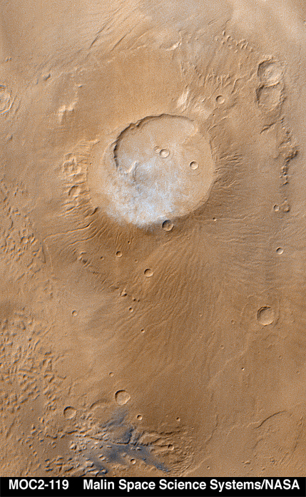 Mars Volcano Apollinaris Patera