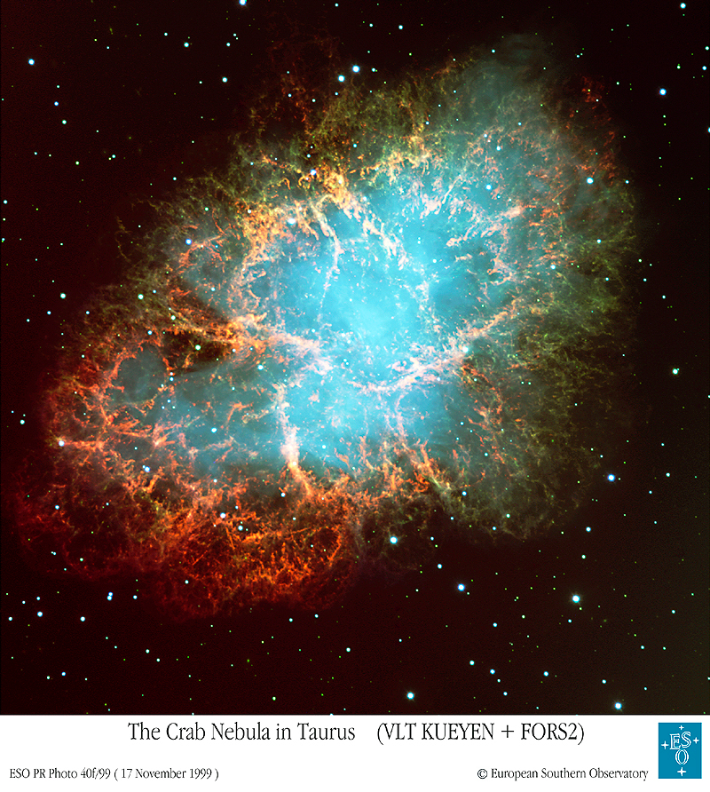 The Crab Nebula from VLT