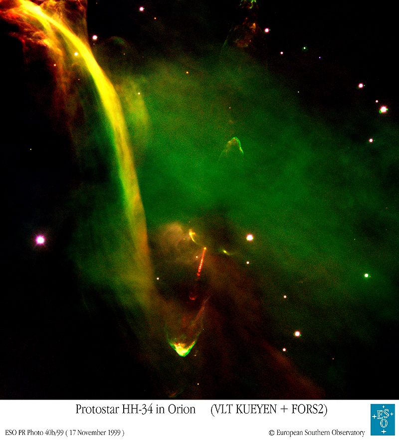 Arcs and Jets in Herbig-Haro 34
