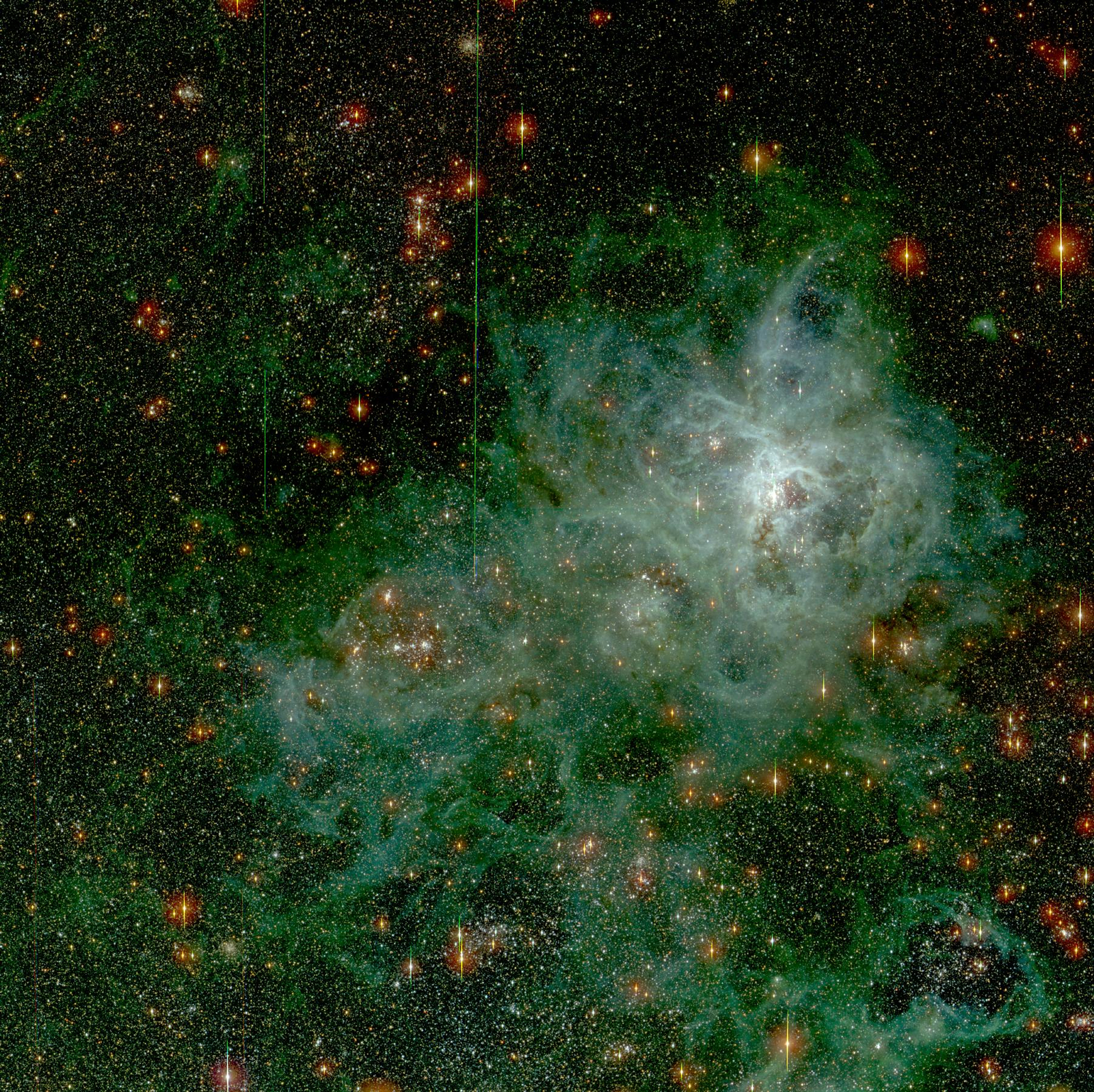 In the Heart of the Tarantula Nebula