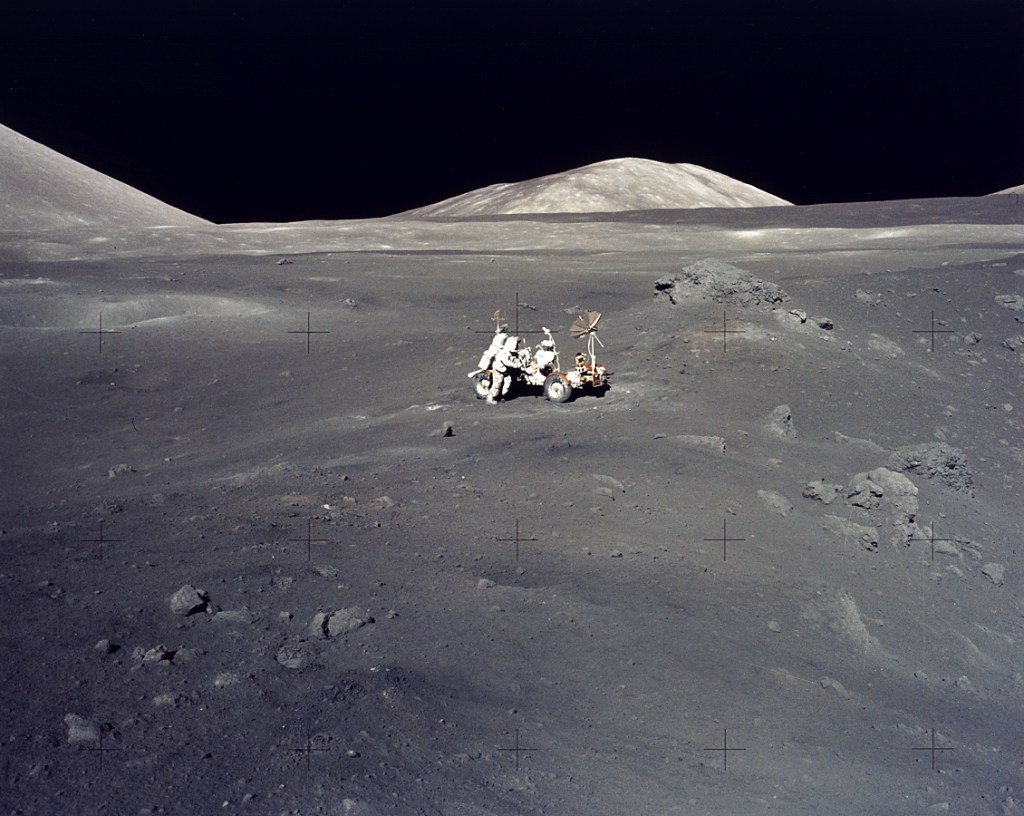 Apollo 17 Lunarscape: A Magnificent Desolation