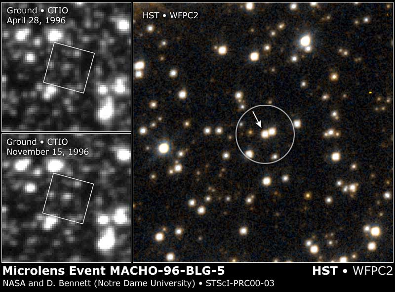A Big Black Hole Floats By