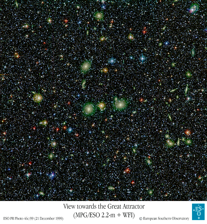 Galaxies Cluster Toward the Great Attractor