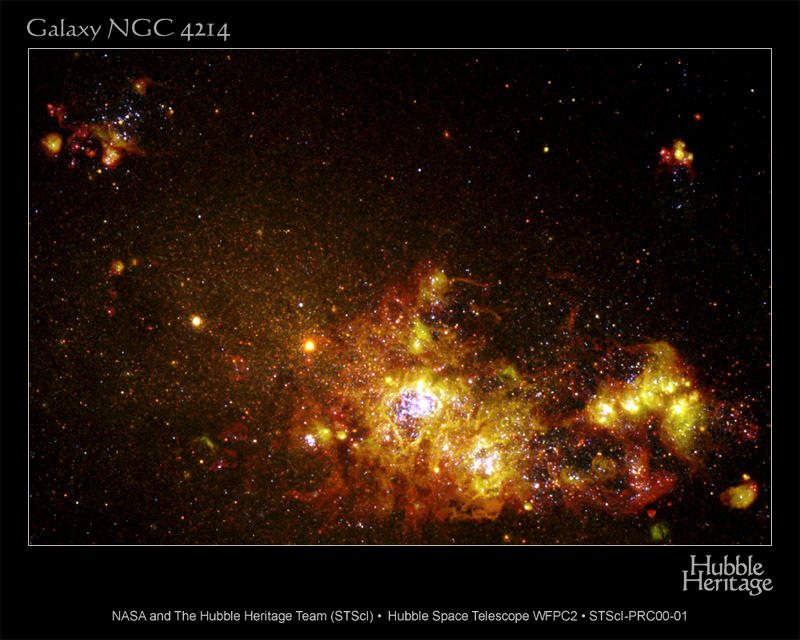 NGC 4214: Star Forming Galaxy