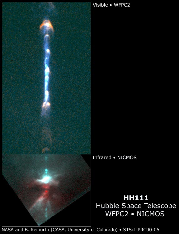 HH111's 12 Light-Year Star Jet