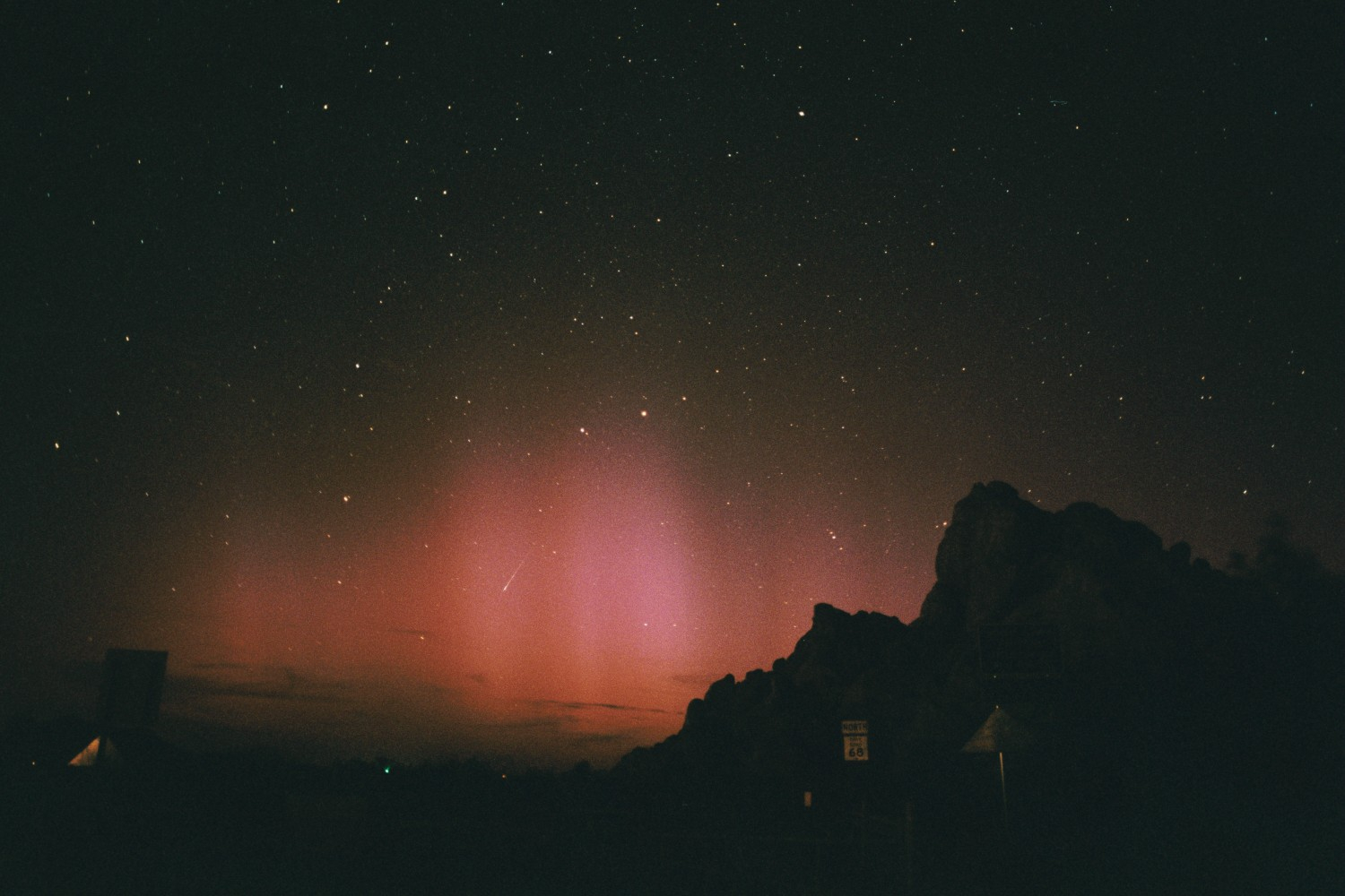 Aurora In West Texas Skies