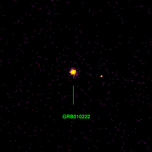 GRB010222: Gamma-Ray Burst, X-Ray Afterglow