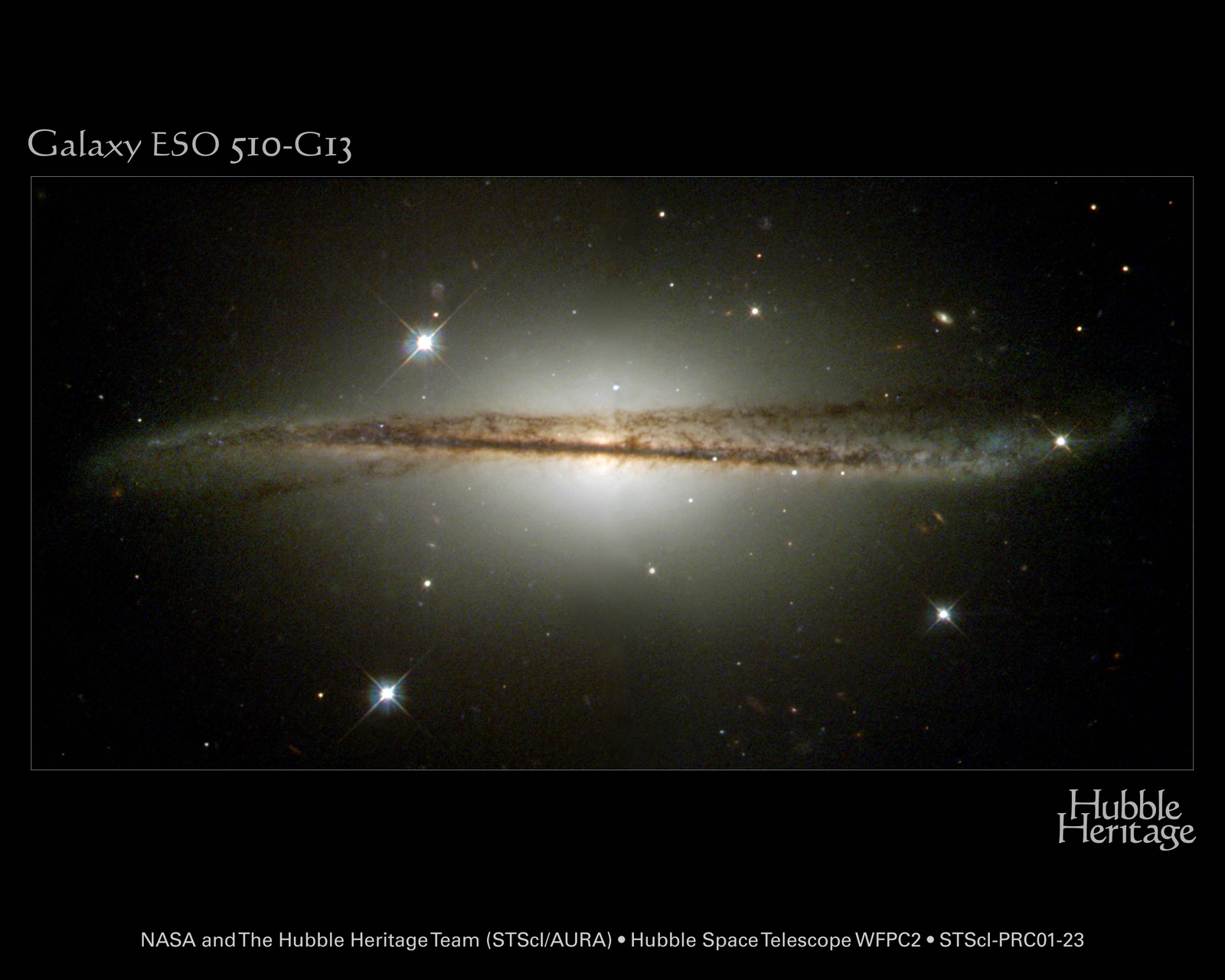 Warped Spiral Galaxy ESO 510-13