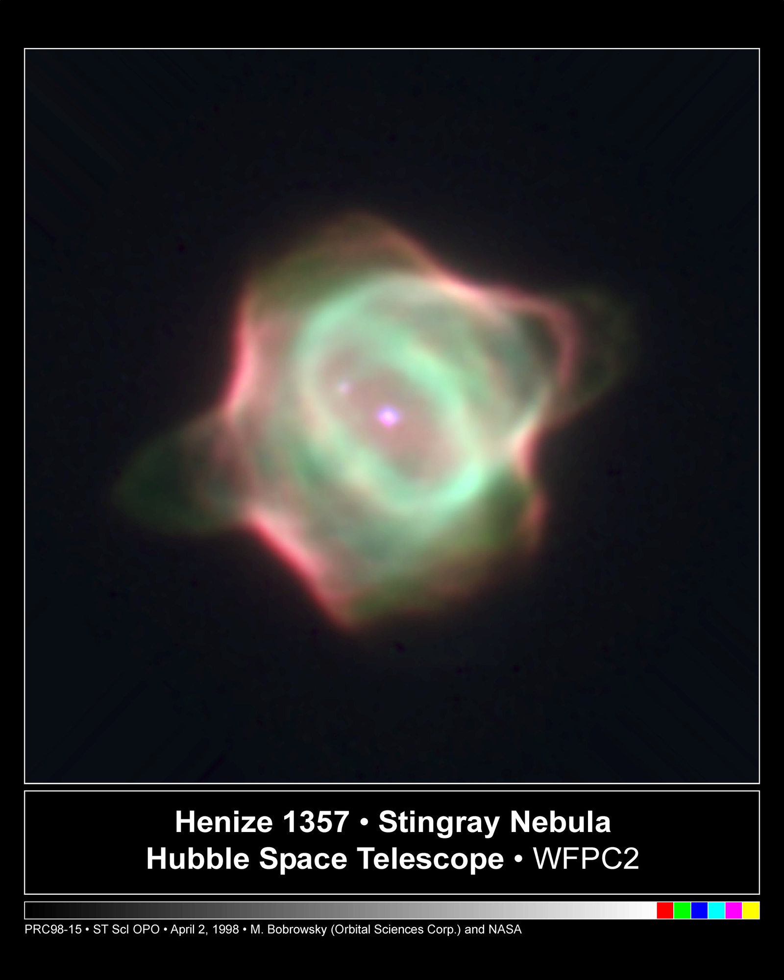 Hen 1357: New Born Nebula