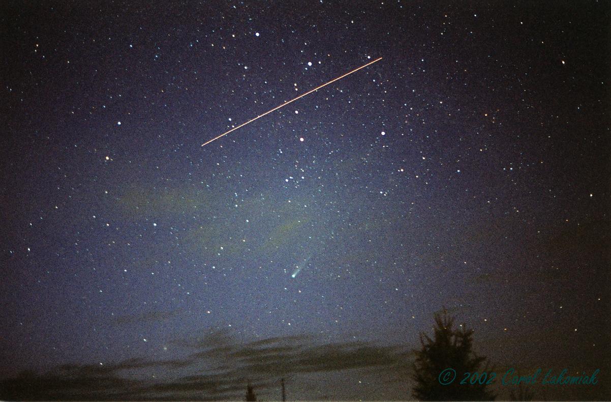 Comet Ikeya-Zhang Meets The ISS
