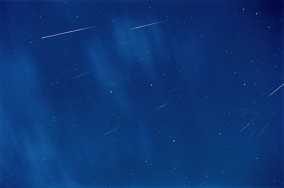 Meteors Between Stars and Clouds