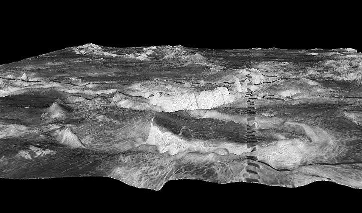 Atete Corona on Venus