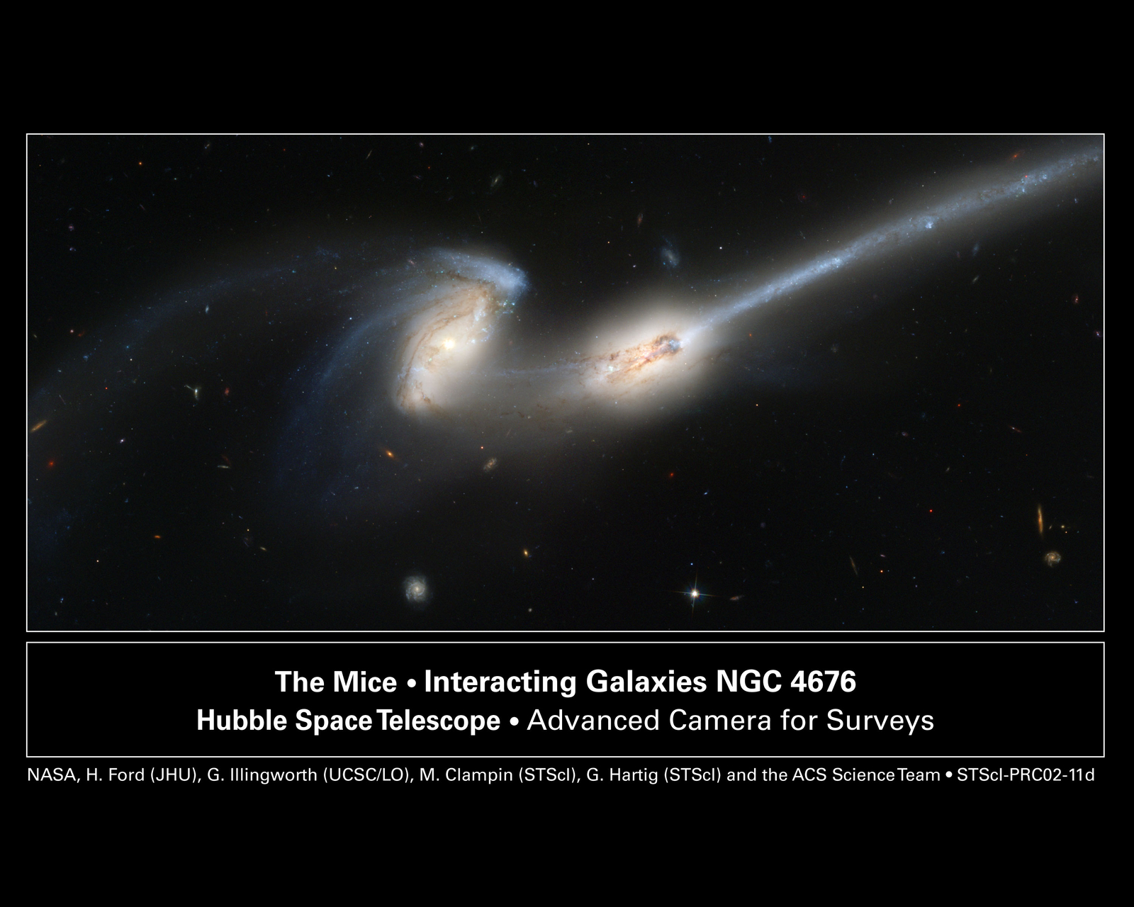 NGC 4676: When Mice Collide
