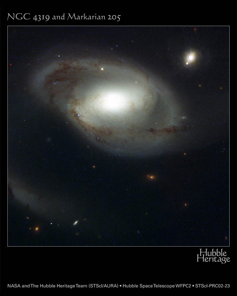 The Galaxy and the Quasar