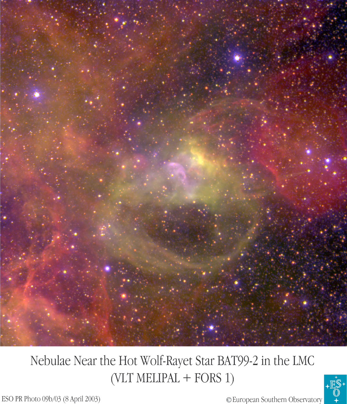 Energized Nebula in the LMC
