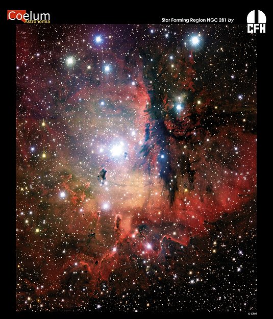 NGC 281: Cluster, Clouds, and Globules