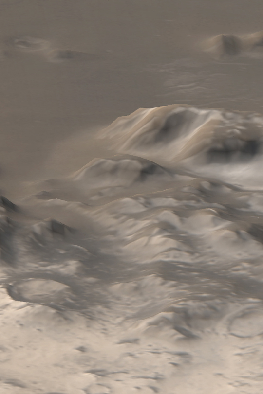 Frosty Mountains on Mars