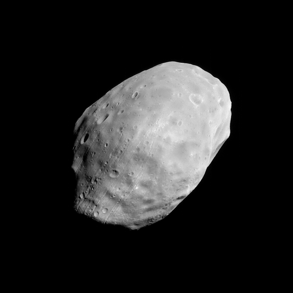 Martian Moon Phobos from MGS