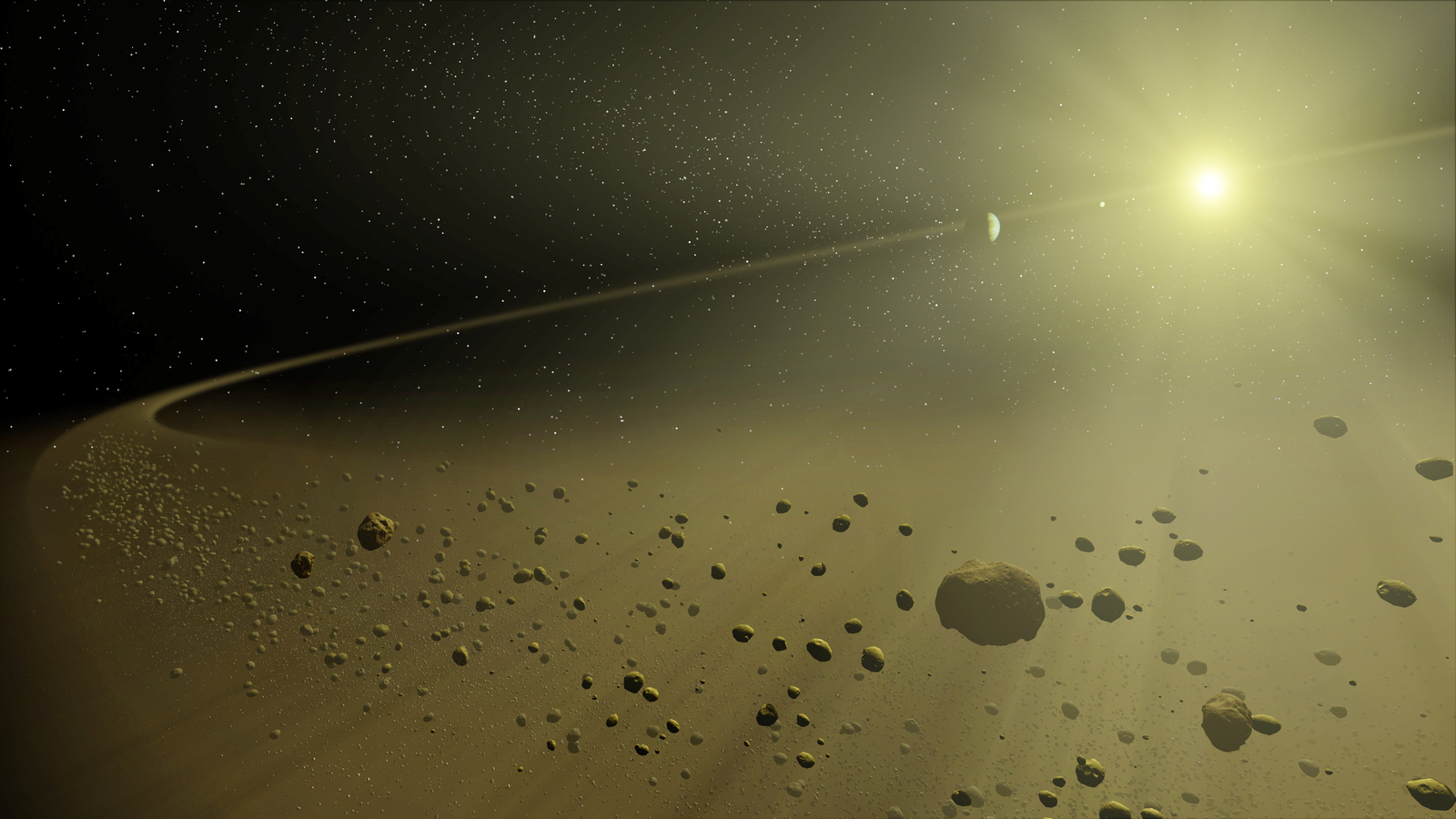 Debris Disks Surround Distant Suns