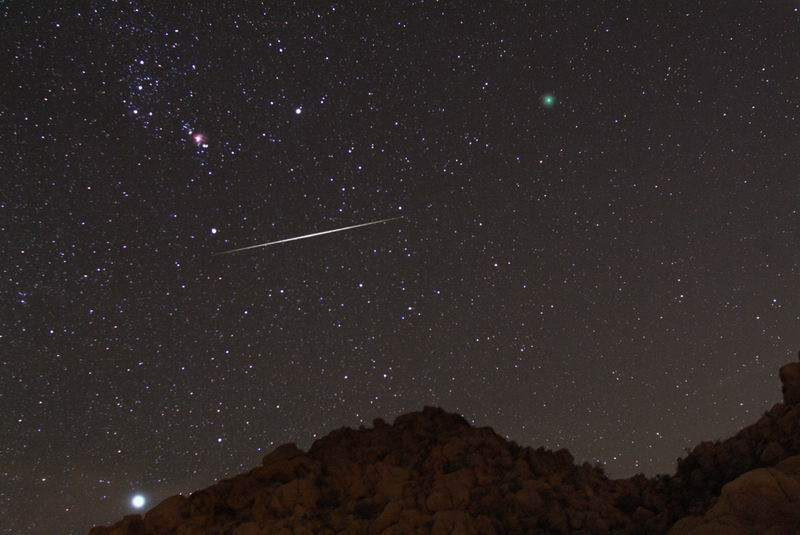 Comet, Meteor, Nebula, Star