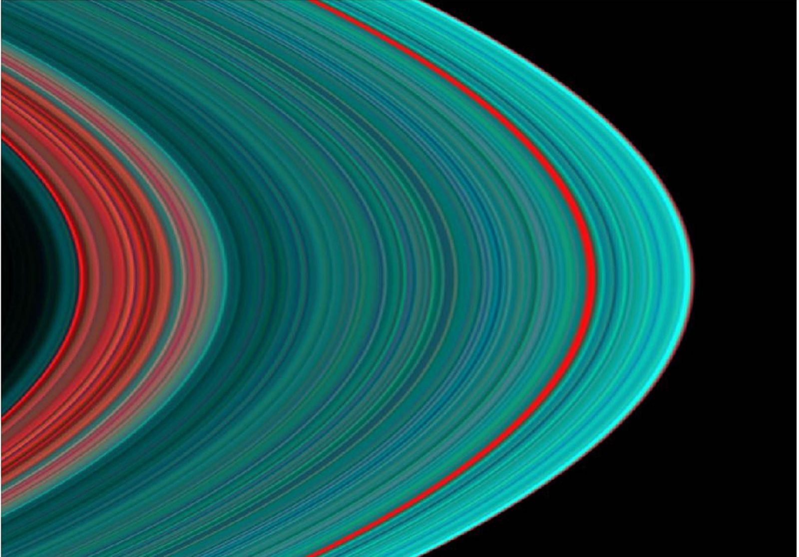 Cassini Images Saturn's A Ring