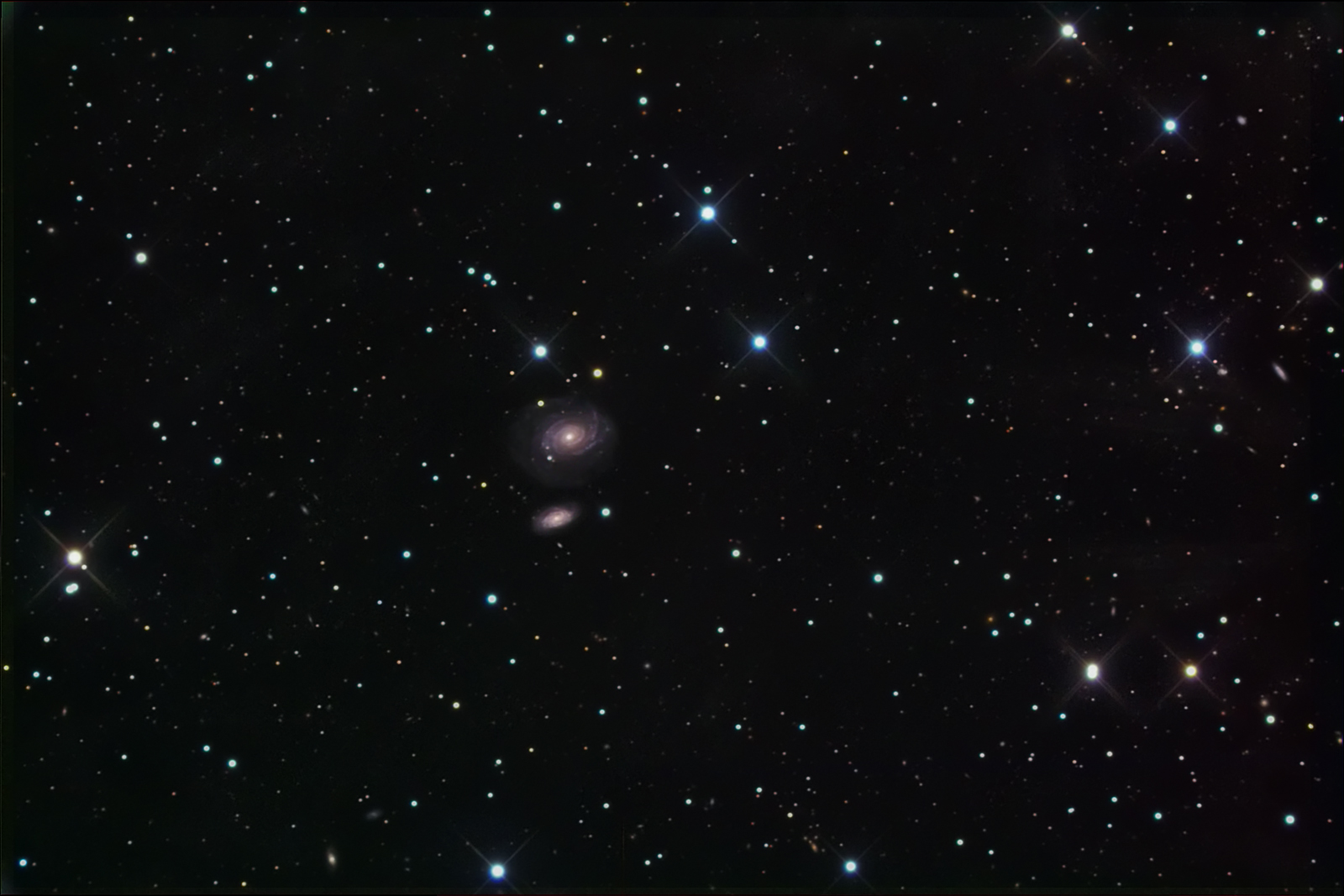 NGC 1 and NGC 2
