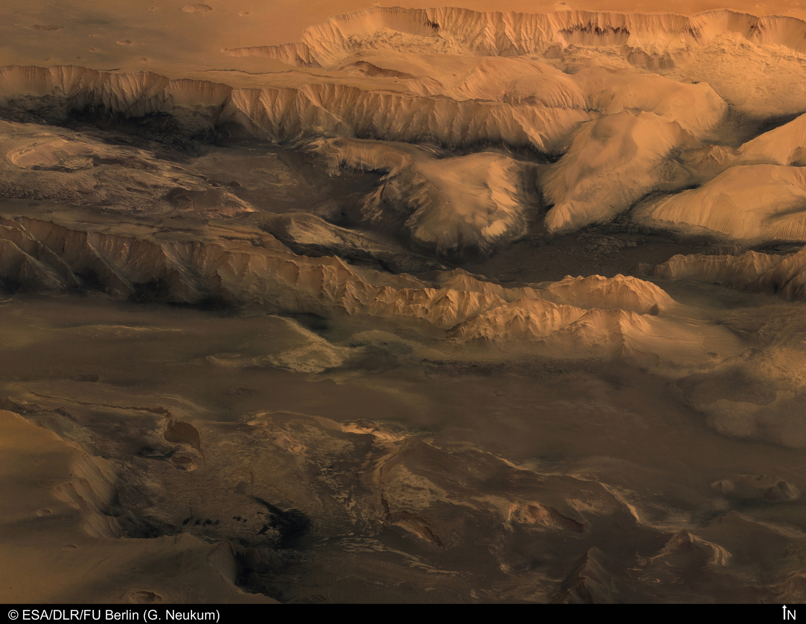 Melas, Candor, and Ophir: Valleys of Mariner