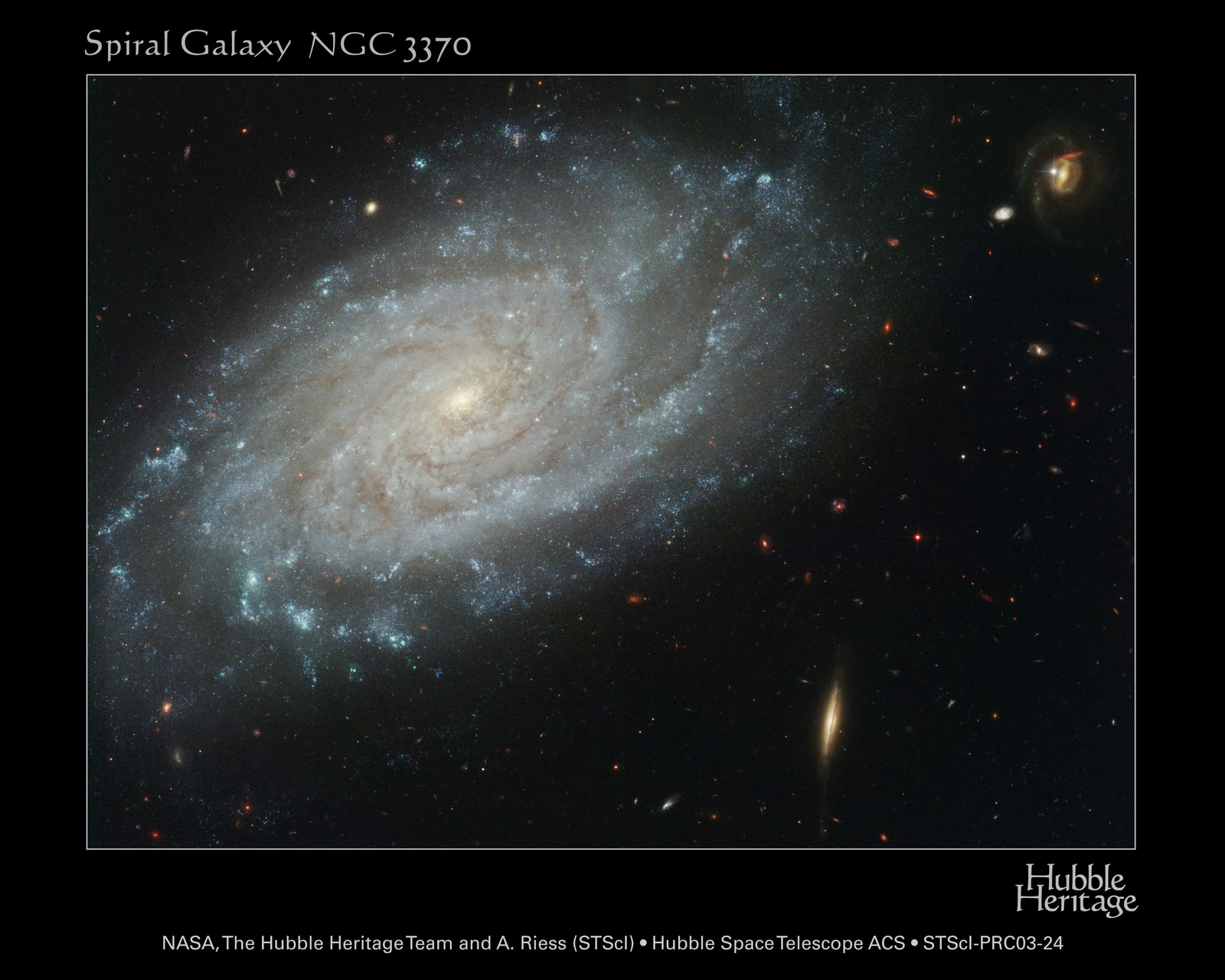 NGC 3370: A Sharper View