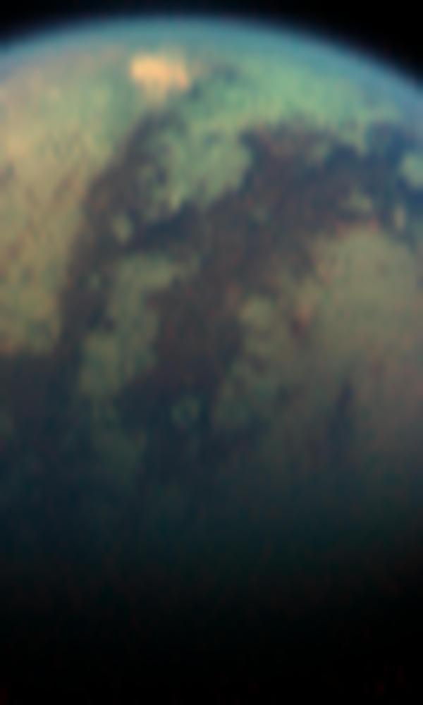 Titan's Odd Spot