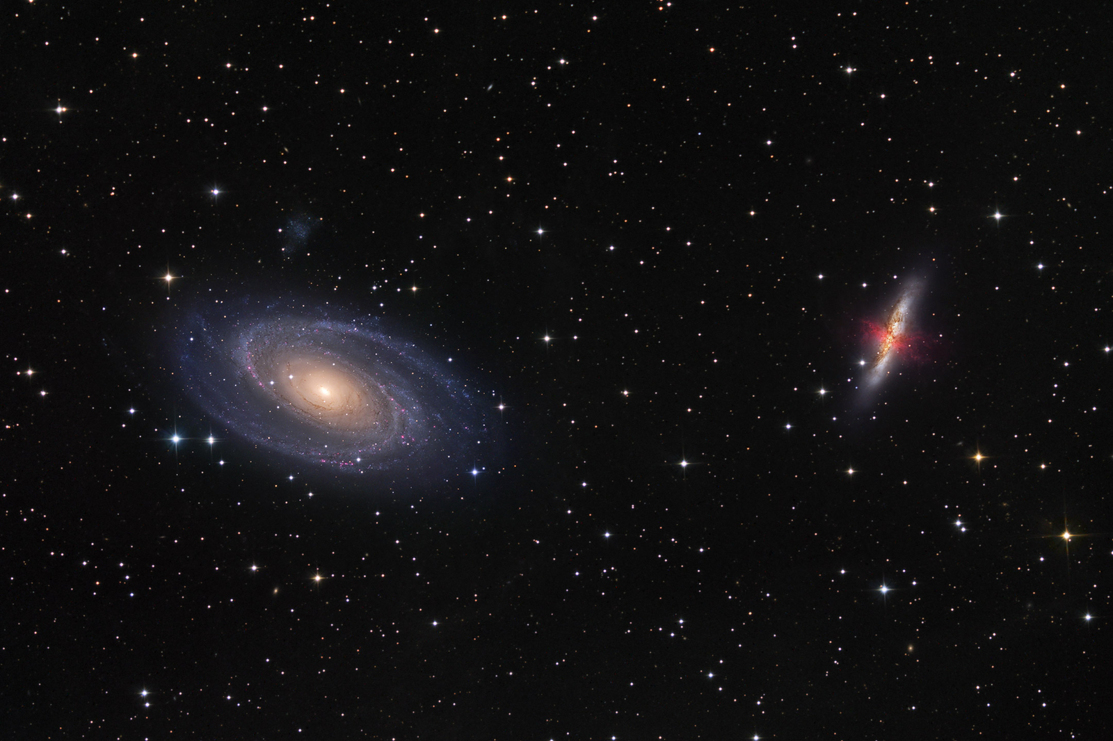 Galaxy Wars: M81 versus M82