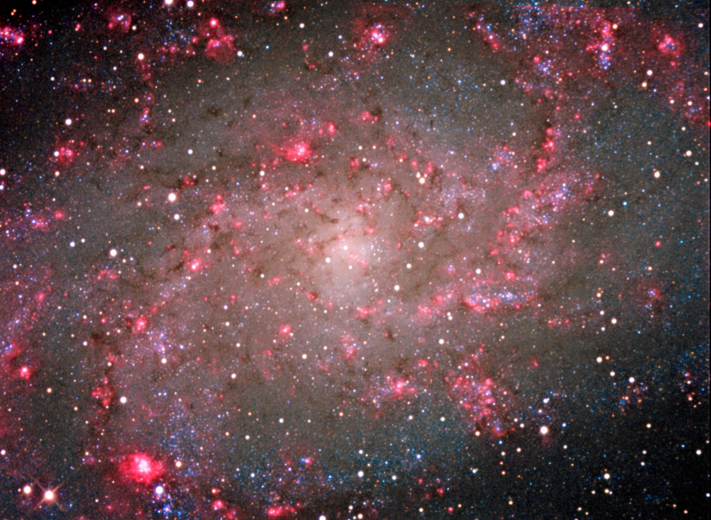 Hydrogen in M33